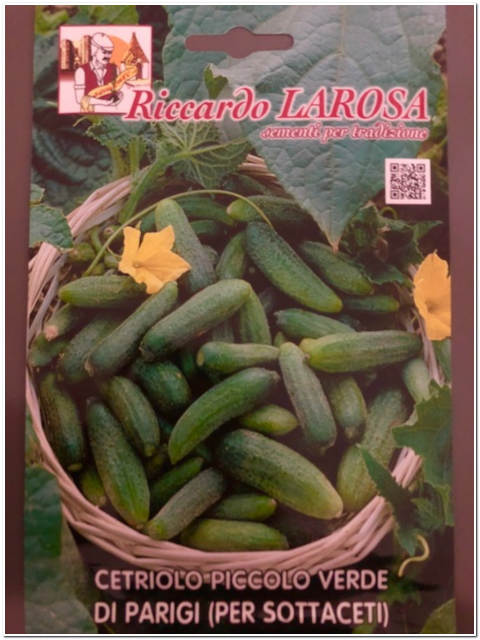 SEMI CETRIOLO PICCOLO VERDE DI PARIGI